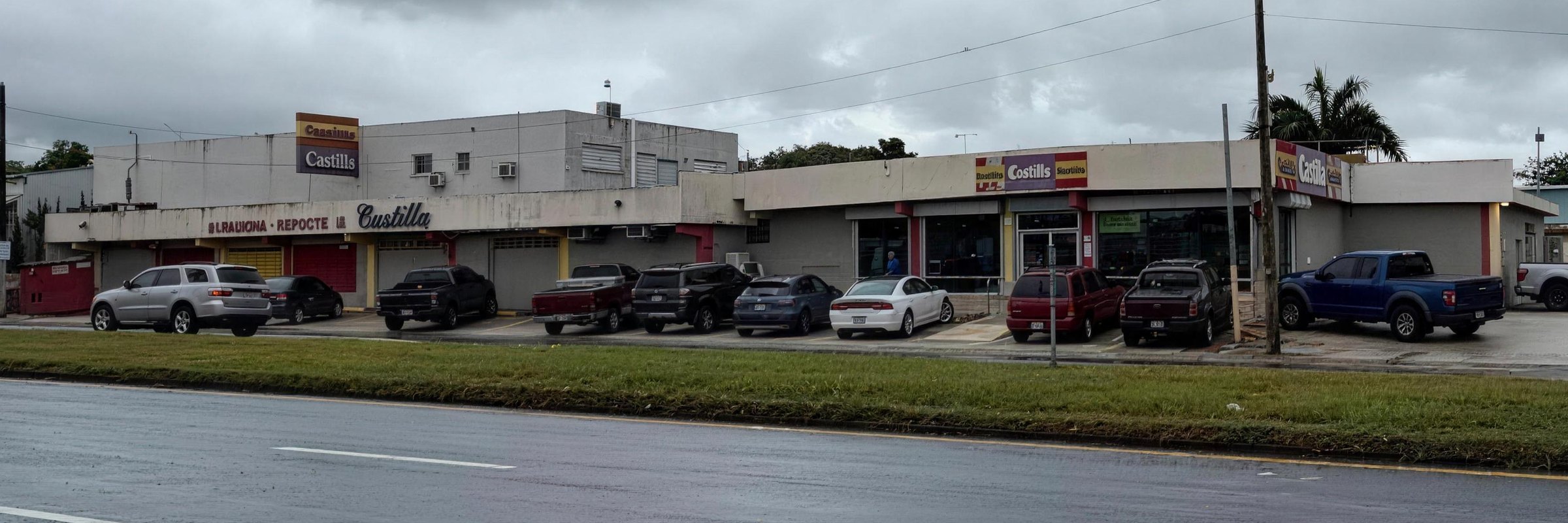 El edificio hoy, desde la Avenida Principal Oeste
